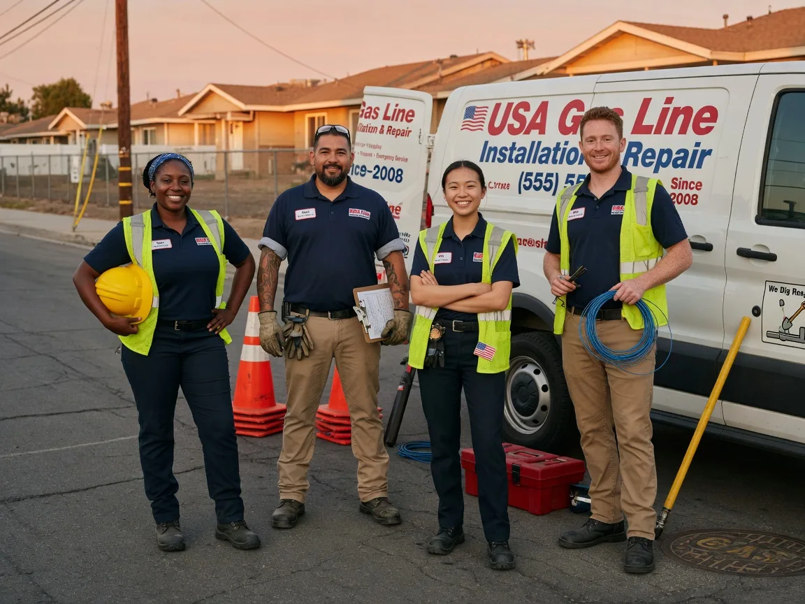 Gas Line Installation company in Jacksonville, IL